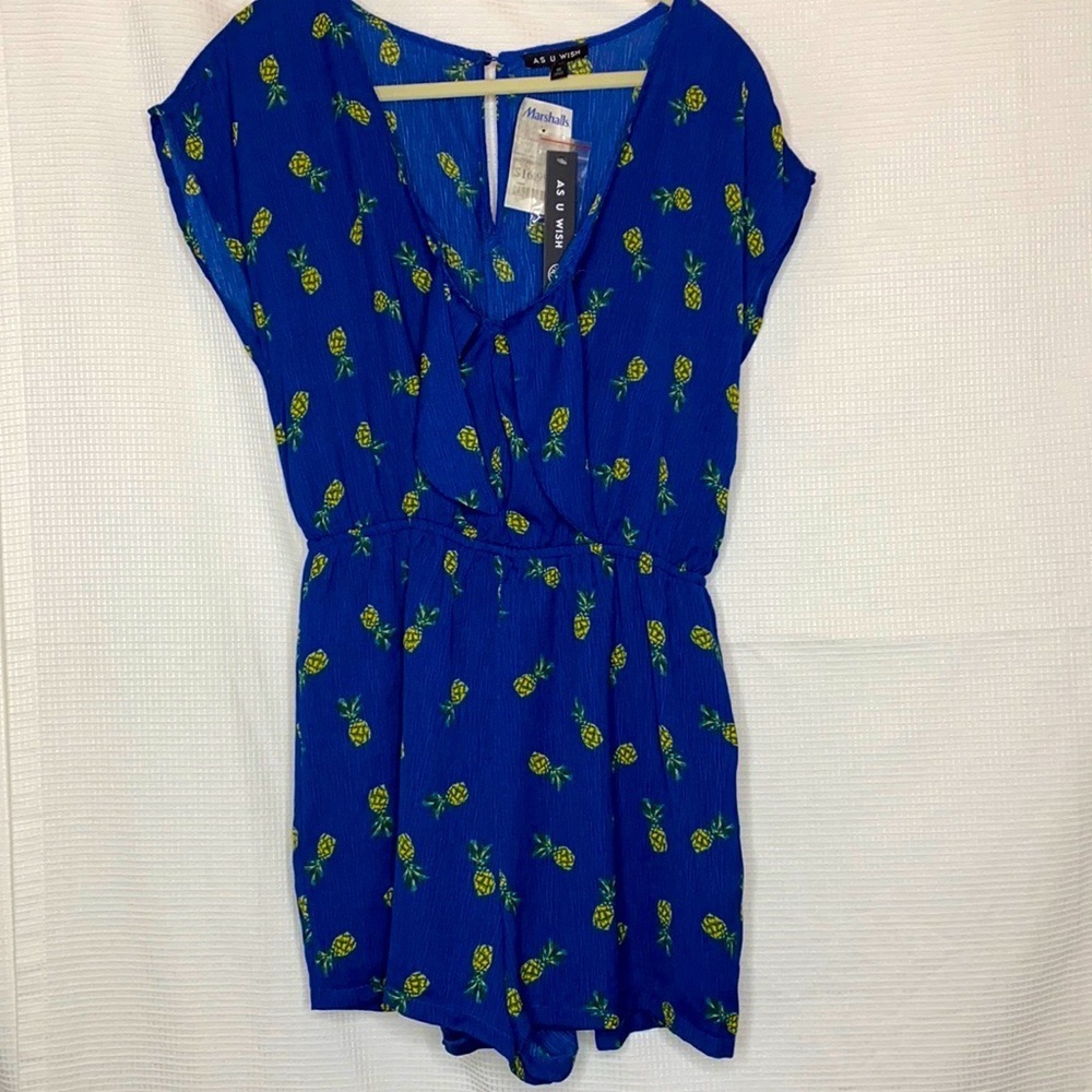 As u wish romper NWT